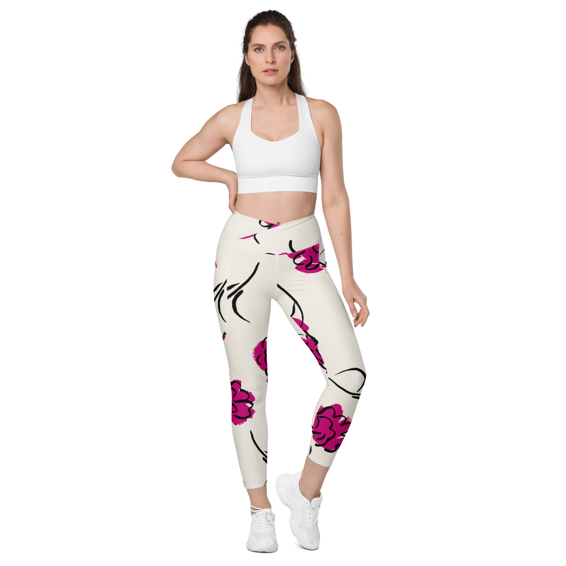 BenB Crossover leggings with pockets - BenBvip
